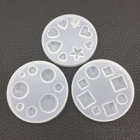 DIY Epoxy Mold Set, Silicone, different styles for choice, 60mm, Sold By PC