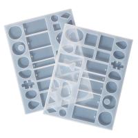 Conjunto de moldes epóxi DIY, silicone, 210x160x8mm, vendido por PC