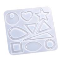 DIY Epoxy Mold Set, Silicone, 85x88x4.50mm, Sold By PC