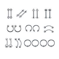304 Stainless Steel Dermal Anchor, fashion jewelry & Unisex, more colors for choice, Sold By PC