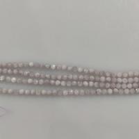 Gemstone Jewelry Beads, Kunzite, Round, polished, DIY & different size for choice & faceted, purple, Sold By Strand