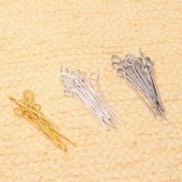 925 Sterling Silver Pins, plated, DIY & different size for choice, more colors for choice, Sold By PC