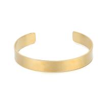 Stainless Steel Bangle, 304 Stainless Steel, Vacuum Ion Plating, Adjustable & for woman, more colors for choice, 57mm, Sold By PC