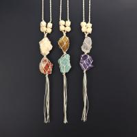Hanging Ornaments Natural Stone nickel lead & cadmium free 300mm Sold By PC