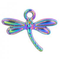 Zinc Alloy Pendants Dragonfly colorful plated Unisex nickel lead & cadmium free Length Approx 50 cm Sold By PC