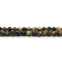 Tiger Eye Beads, poleret, du kan DIY & forskellig størrelse for valg & facetteret, Solgt Per Ca. 38 cm Strand