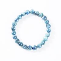 Kyanite Bracelet Round Unisex blue Length Approx 18 cm Sold By PC