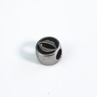 Grânulos de espaçador de aço inoxidável, Aço inoxidável 304, polido, DIY, 10.80x6.60mm, Buraco:Aprox 4.5mm, vendido por PC