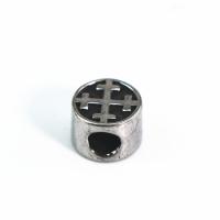 Kuglice veliku rupu od nehrđajućeg čelika, 304 nehrđajućeg čelika, uglađen, možete DIY, 11.20x8mm, Rupa:Približno 4.6mm, Prodano By PC