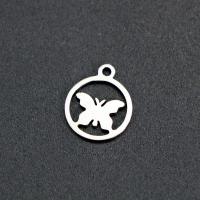 Stainless Steel Pendants, 304 Stainless Steel, polished, DIY, 12x11mm, Sold By PC