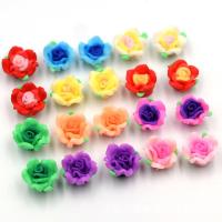 Hair Accessories DIY Findings Polymer Clay Flower 15mm Approx Sold By Bag