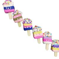Mobile Phone DIY Decoration Polymer Clay Ice Cream Approx Sold By Bag