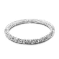 Stainless Steel Bangle, 304 Stainless Steel, Donut, rack plating, for woman, more colors for choice, 6mm, Inner Diameter:Approx 60mm, Sold By PC