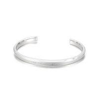 304 Stainless Steel Cuff Bangle rack plating for woman 5mm Inner Approx 61mm Sold By PC