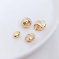 Brass Beads real gold plated DIY golden nickel lead & cadmium free Sold By PC
