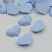 Mobile Phone DIY Decoration Resin Heart frosted 22mm Approx Sold By Bag