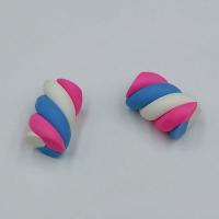 Mobile Phone DIY Decoration, Polymer Clay, more colors for choice, 15x10mm, Approx 100PCs/Bag, Sold By Bag