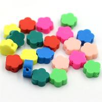 Polymer Clay Beads, Plum Blossom, DIY, more colors for choice, 10mm, Sold By PC