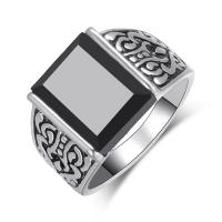 Resin Finger Ring Zinc Alloy with Resin plated fashion jewelry & for woman nickel lead & cadmium free 14mm Sold By PC