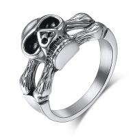 Cink Alloy Finger Ring, starinski srebrne boje pozlaćen, modni nakit & bez spolne razlike & različite veličine za izbor, nikal, olovo i kadmij besplatno, 12mm, Prodano By PC