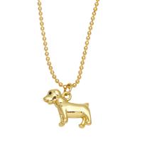 Brass Necklace, 18K gold plated, different styles for choice & for woman, golden, nickel, lead & cadmium free, 13x29mm, Length:16.9 Inch, Sold By PC