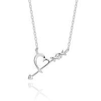 925 Sterling Silver Necklaces plated fashion jewelry & for woman 450mm Sold By PC
