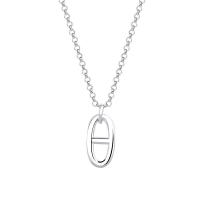 Sterling Silver Κολιέ, 925 ασημένιο ασήμι, επιχρυσωμένο, κοσμήματα μόδας & για τη γυναίκα, περισσότερα χρώματα για την επιλογή, 450mm, Sold Με PC