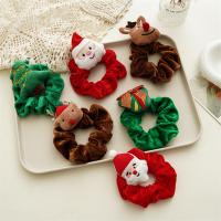 Cloth Elastic Band Christmas Design & for woman Sold By PC