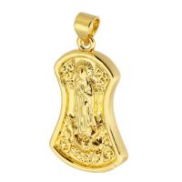 Brass Jewelry Pendants gold color plated fashion jewelry & DIY & for woman golden Approx 3mm Sold By Lot