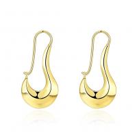 Brass Leverback Earring, Shoes, plated, fashion jewelry & for woman, more colors for choice, nickel, lead & cadmium free, 22x44mm, Sold By Pair