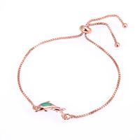 Brass Bracelet & Bangle Dolphin plated for woman nickel lead & cadmium free Length 11-22 cm Sold By PC