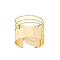 Bijoux de bracelet en alliage de zinc, Placage, pour femme, plus de couleurs à choisir, protéger l'environnement, sans nickel, plomb et cadmium, 49x56mm, Vendu par PC