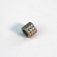 Edelstahl-Perlen mit großem Loch, 304 Edelstahl, poliert, DIY, 10x8.20mm, Bohrung:ca. 5.8mm, verkauft von PC