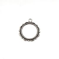 Zinc Alloy Pendant Cabochon Setting plated Sold By Bag