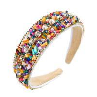 Hair Bands Cloth with Resin for woman & with rhinestone Sold By PC