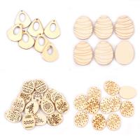 Easter Jewelry, Middle Density Fibreboard, DIY & different styles for choice, more colors for choice, 25-46mm, Sold By PC