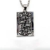 Titanium Steel Necklace, different styles for choice & for man, 38x45mm, Length:Approx 23.62 Inch, Sold By PC