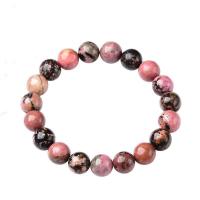 Rhodonite Bracelet, polished, fashion jewelry & Unisex & different size for choice, Length:Approx 6.69 Inch, Sold By PC