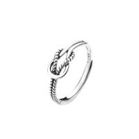 925 Sterling Silver Finger Rings Adjustable & for woman silver color Sold By PC