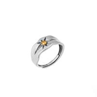 Sterling Silver Jewelry Finger Ring, 925 argento sterlina, Regolabile & stili diversi per la scelta & per la donna, argento, Venduto da PC