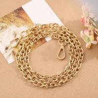 Iron Bag Straps, gold color plated, DIY, nickel, lead & cadmium free, Length:Approx 1.18 m, Sold By PC