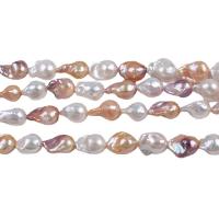Perles nacres baroques de culture d'eau douce , perle, DIY, couleurs mélangées, 15-20mm, Vendu par Environ 38 cm brin