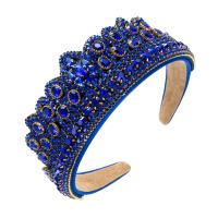 Hair Bands Cloth Geometrical Pattern Baroque style & for woman & with rhinestone Sold By PC