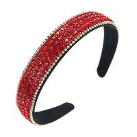 Hair Bands Cloth for woman & with rhinestone 25mm Sold By PC