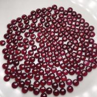 Garnet Cabochon Round polished DIY red 6mm Approx Sold By Bag