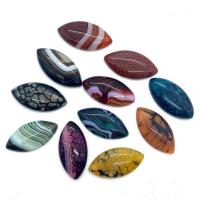 Dragon Veins Agate Cabochon, Horse Eye, DIY, more colors for choice, 19x39mm, Sold By PC