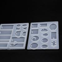 DIY Epoxi Mold Set, Silikon, olika stilar för val, vit, Säljs av PC