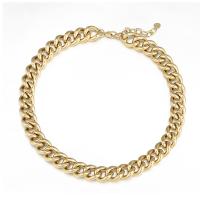 Stainless Steel Chain Necklace 304 Stainless Steel with 1.96 inch extender chain Vacuum Ion Plating Unisex Length Approx 16.53 Inch Sold By PC