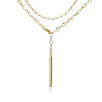 Multi Layer Necklace, 304 Stainless Steel, with 1.96 inch extender chain, Vacuum Ion Plating, for woman & multi-strand, more colors for choice, Length:Approx 15.74 Inch, Sold By PC