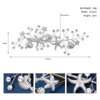 Alligator Hair Clip Zinc Alloy silver color plated for woman & with rhinestone silver color nickel lead & cadmium free Sold By PC